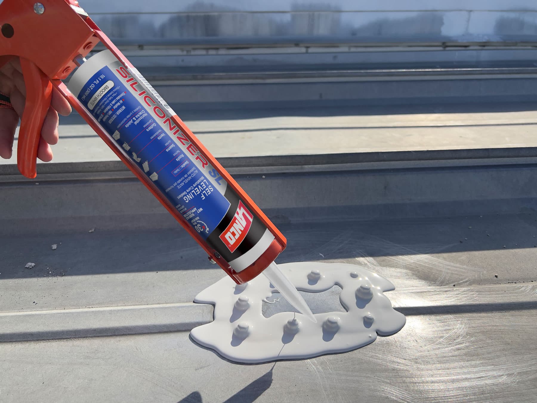 Siliconizer SL applied