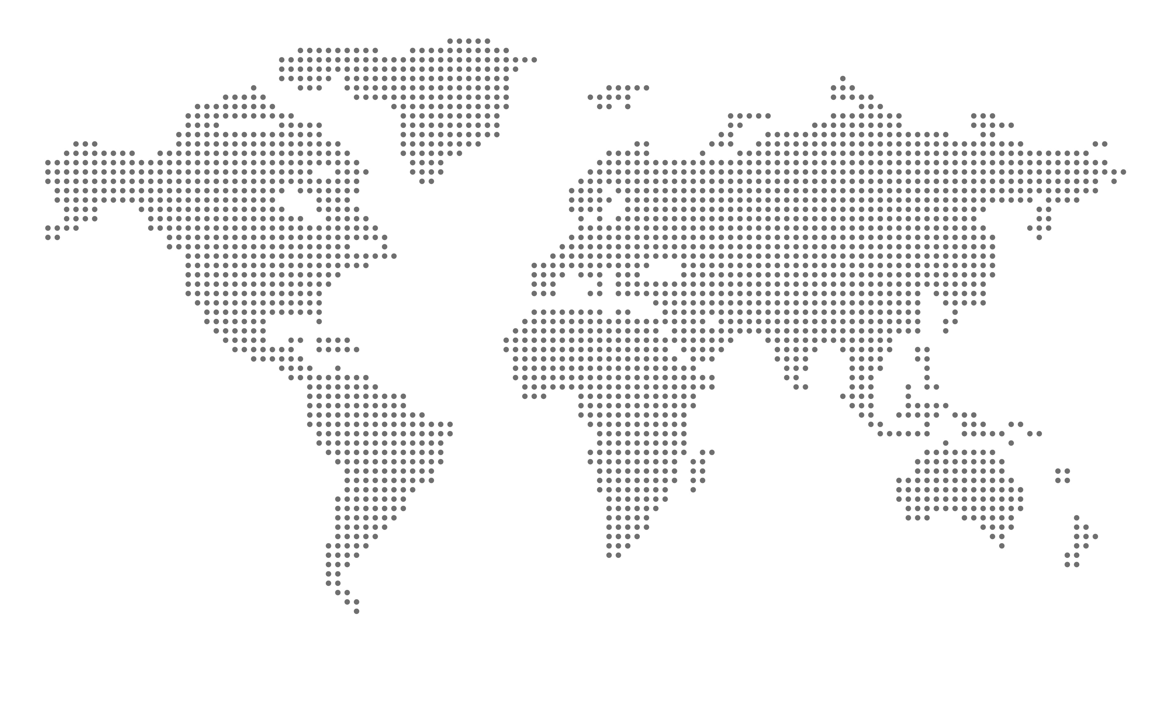 World map showing Lanco reach across the Americas