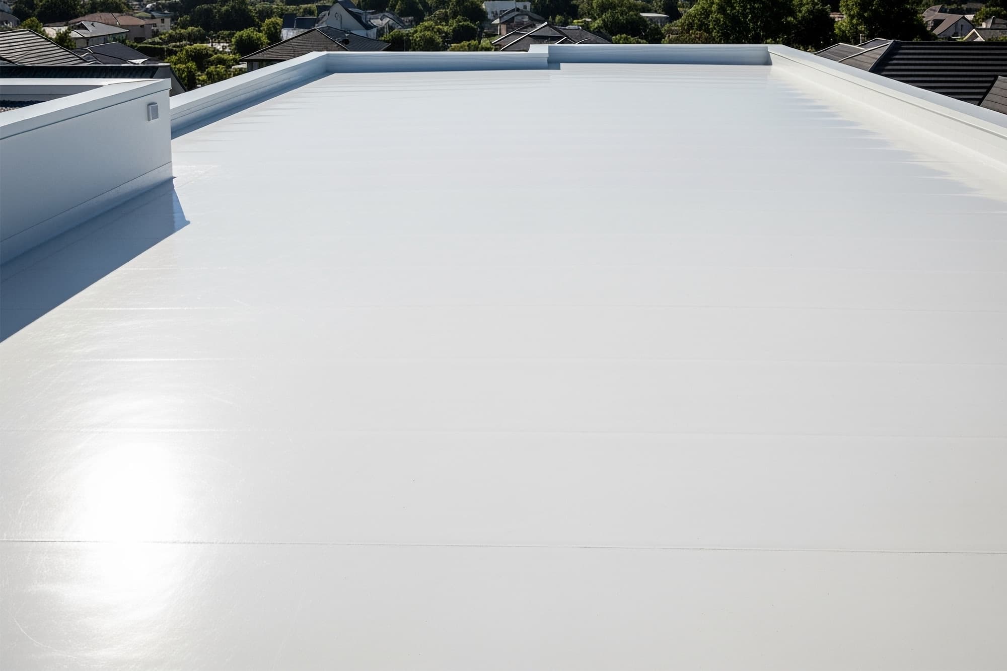 The Energy Saving Effect of White Roof Coatings