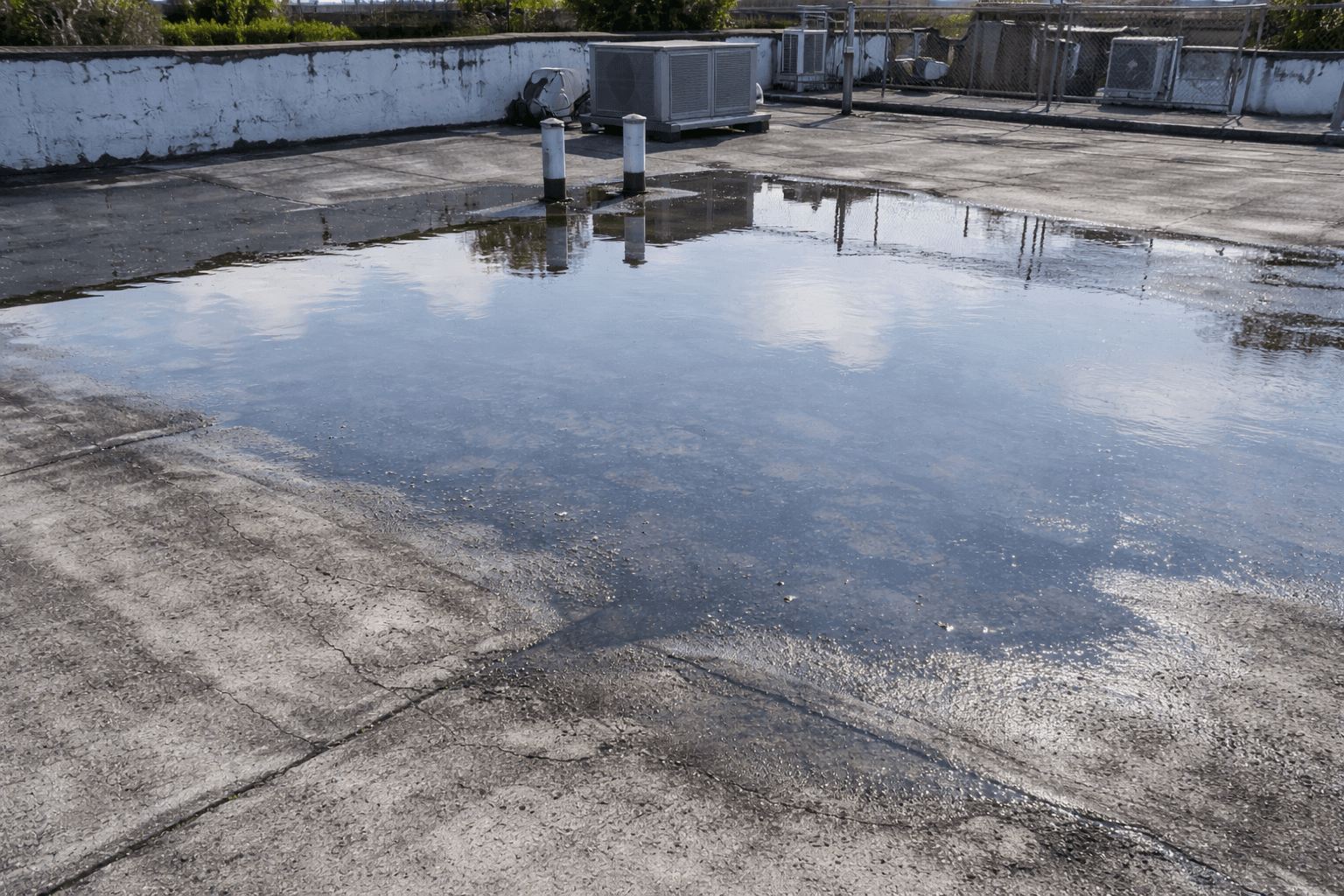 Ponding Water