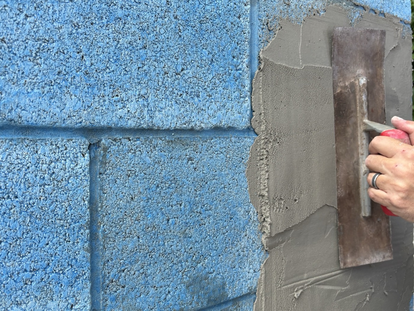 Apply Cementitious Material